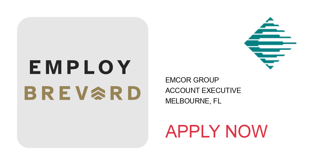 Apply to Account Executive position with EMCOR Group in Melbourne, FL