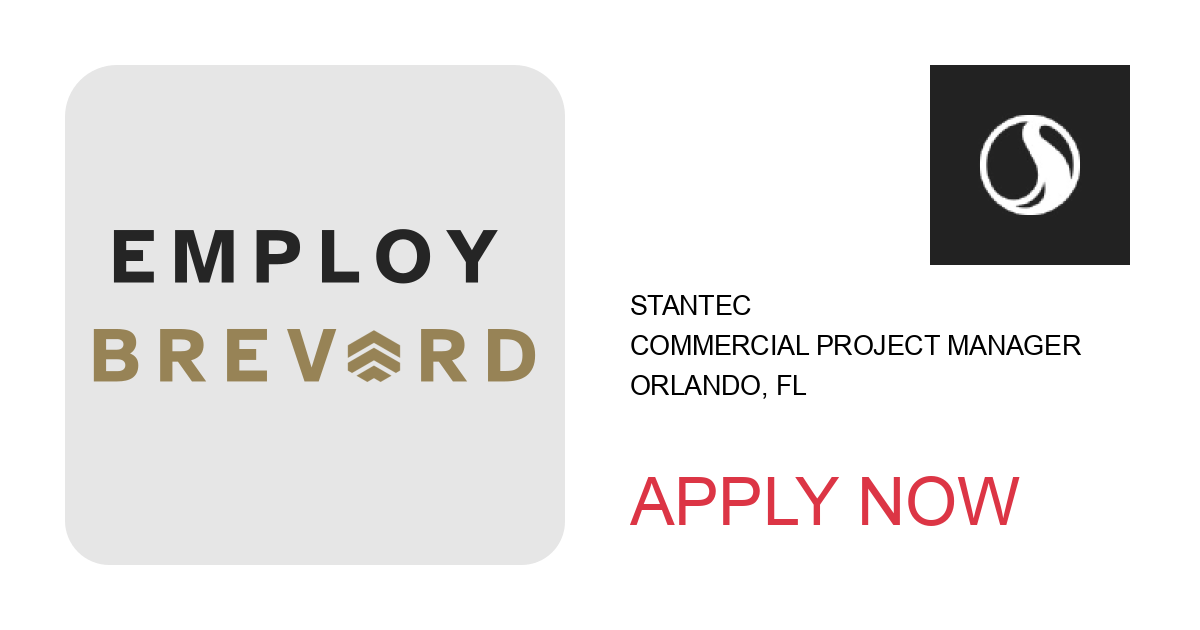 Apply to Commercial Project Manager position with Stantec in Orlando, FL