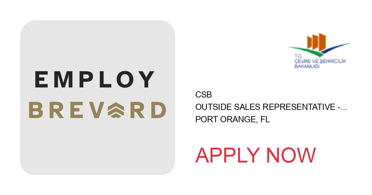 Apply to Outside Sales Representative - Port Orange, FL position with CSB in Port Orange, FL