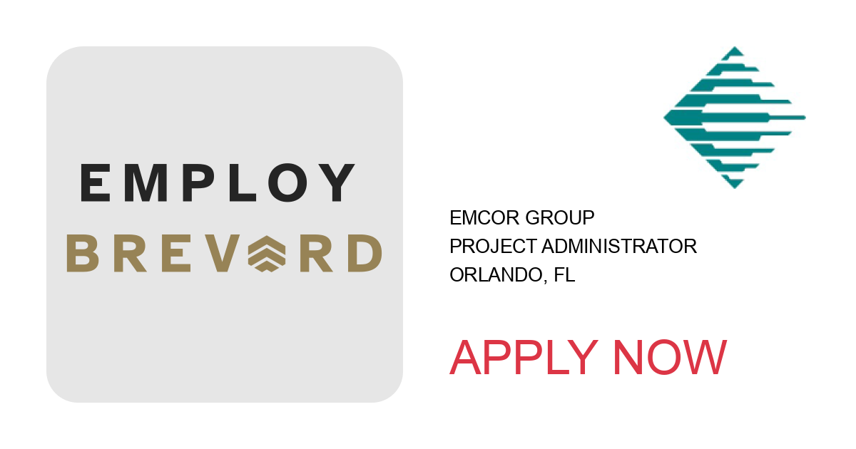 Apply to Project Administrator position with EMCOR Group in Orlando, FL