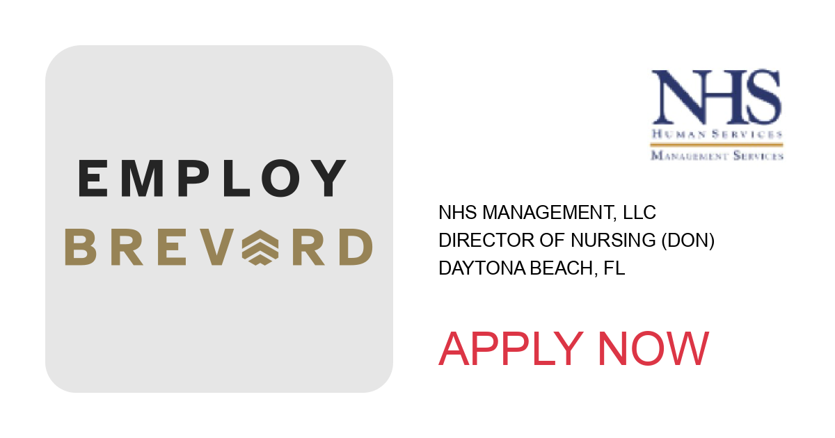 Apply to Director of Nursing (DON) position with NHS Management, LLC in Daytona Beach, FL