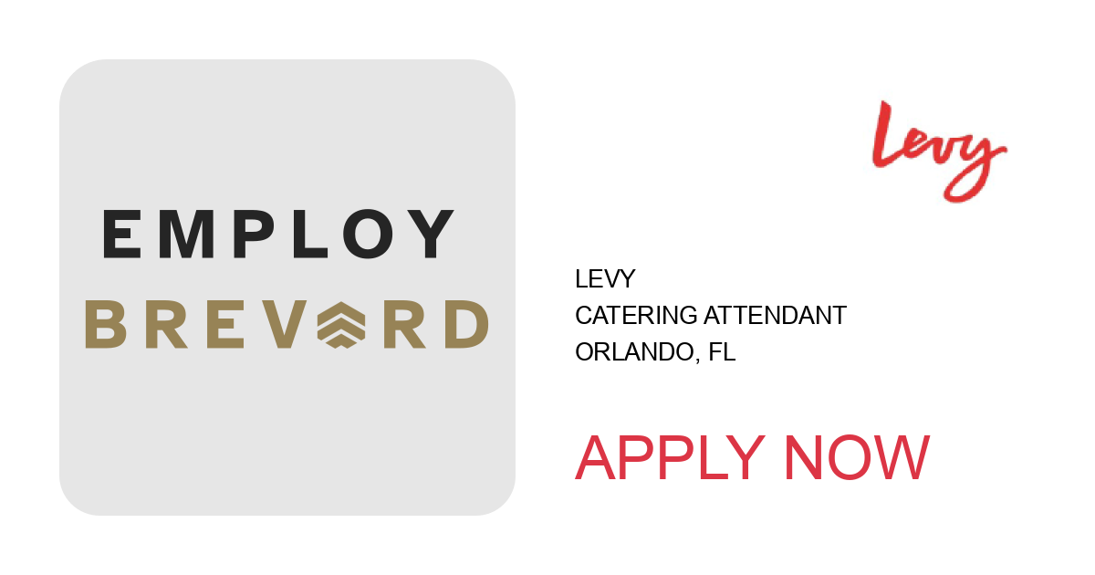 Apply to Catering Attendant position with Levy in Orlando, FL