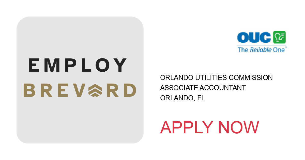 Apply to Associate Accountant position with Orlando Utilities Commission in Orlando, FL