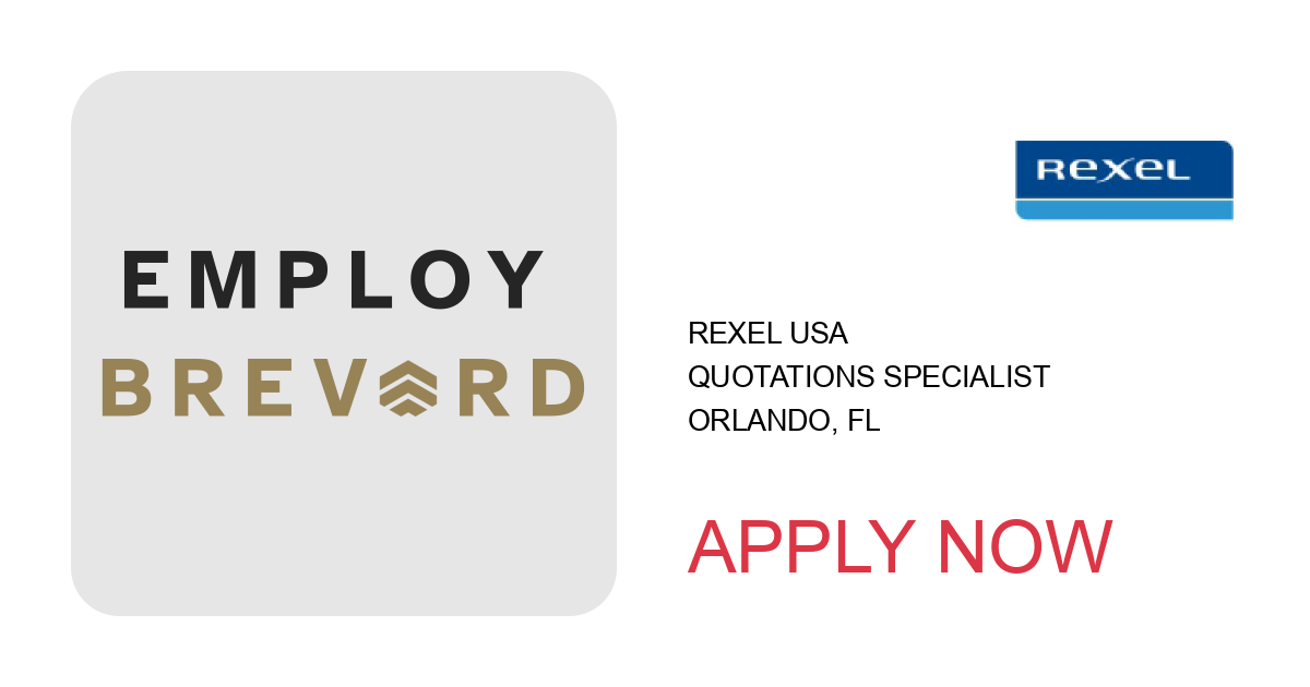 Apply to Quotations Specialist position with Rexel USA in Orlando, FL