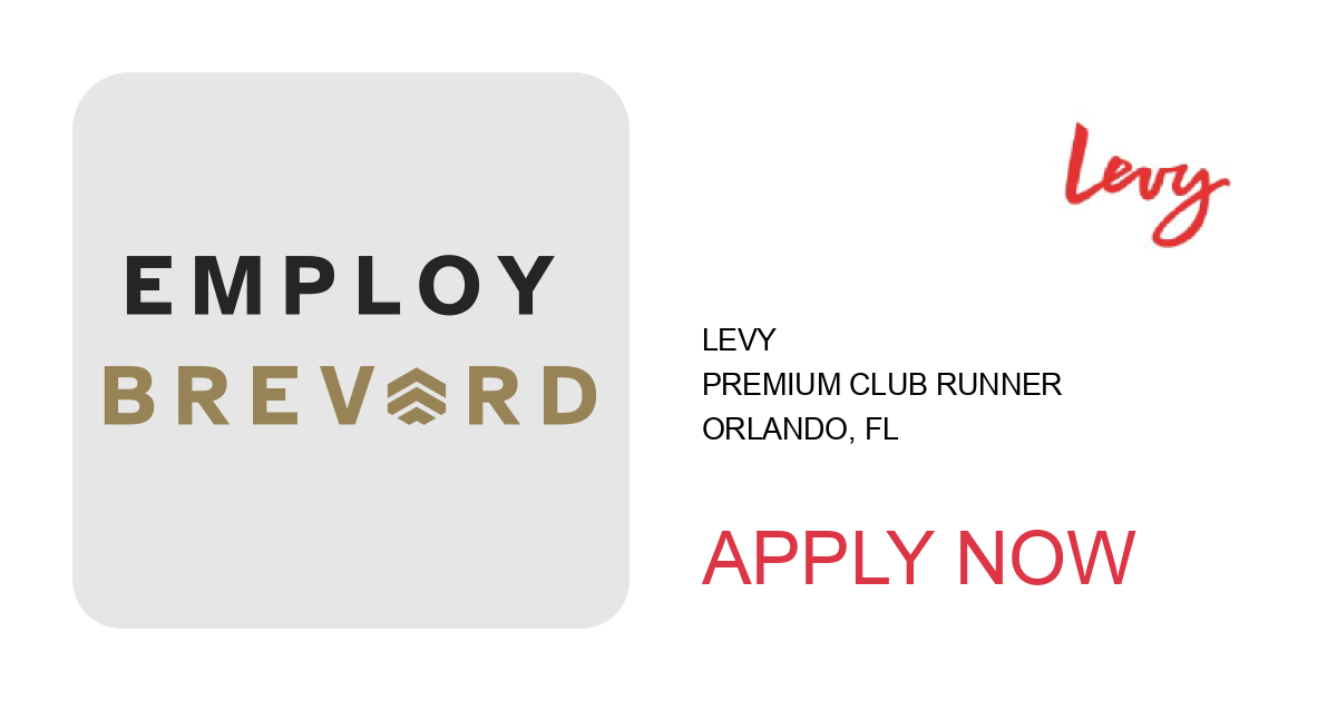 Apply to Premium Club Runner position with Levy in Orlando, FL