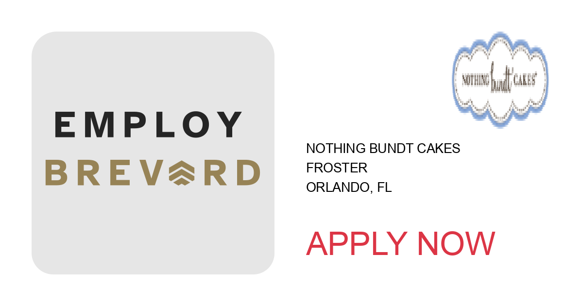 Apply to Froster position with Nothing Bundt Cakes in Orlando, FL