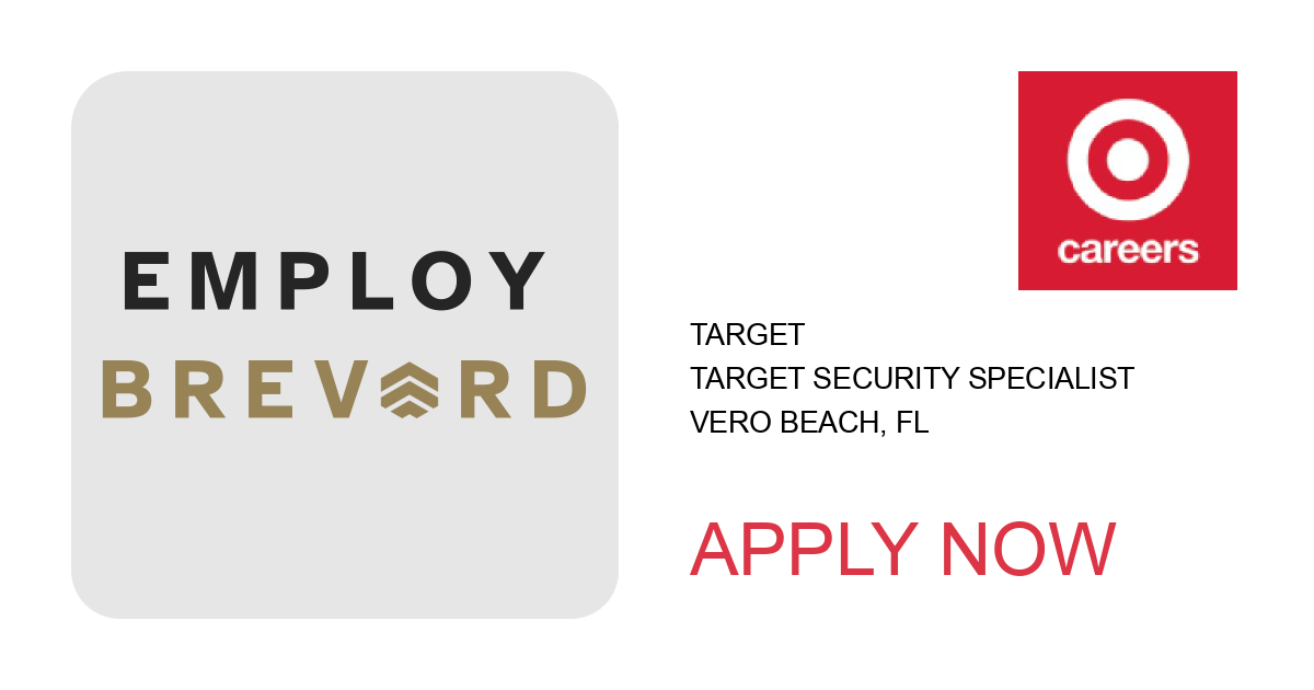 Apply to Target Security Specialist position with Target in Vero Beach, FL