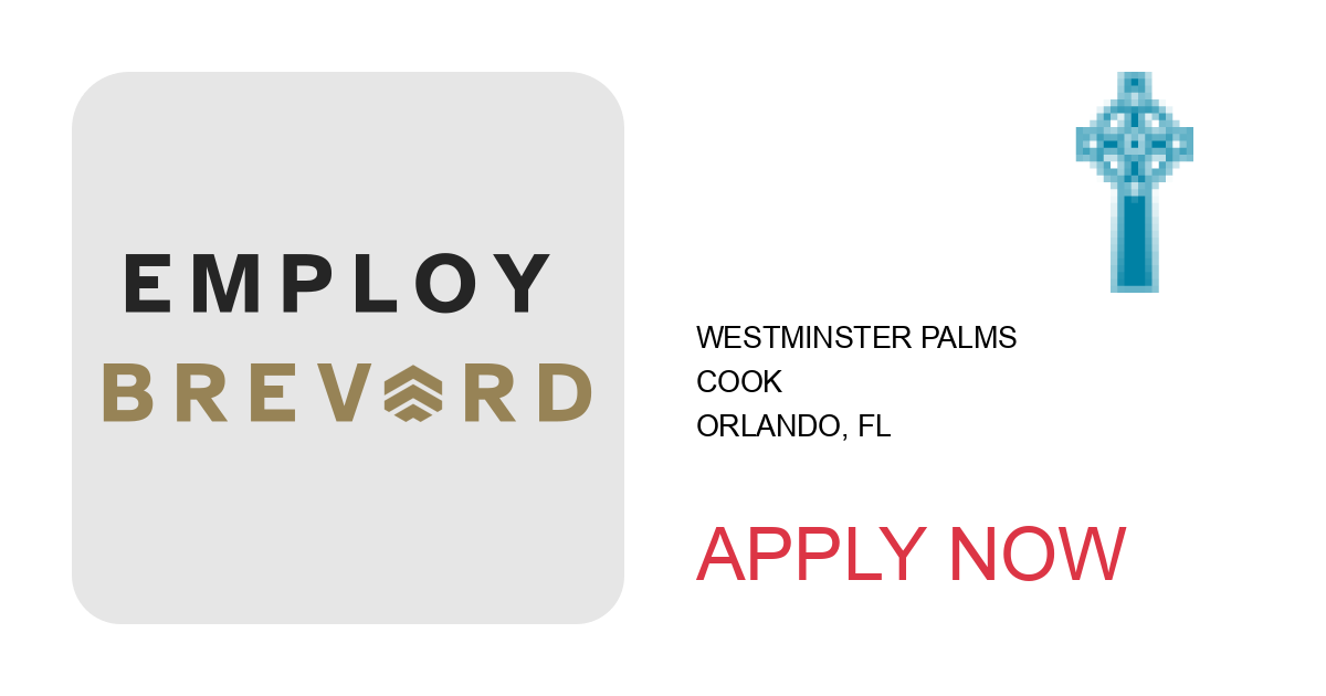 Apply to Cook position with Westminster Palms in Orlando, FL