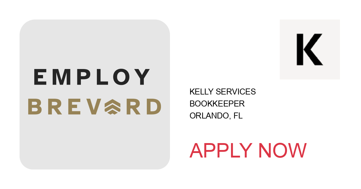 Apply to Bookkeeper position with Kelly Services in Orlando, FL