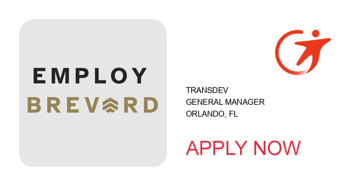 Apply to General Manager position with Transdev in Orlando, FL