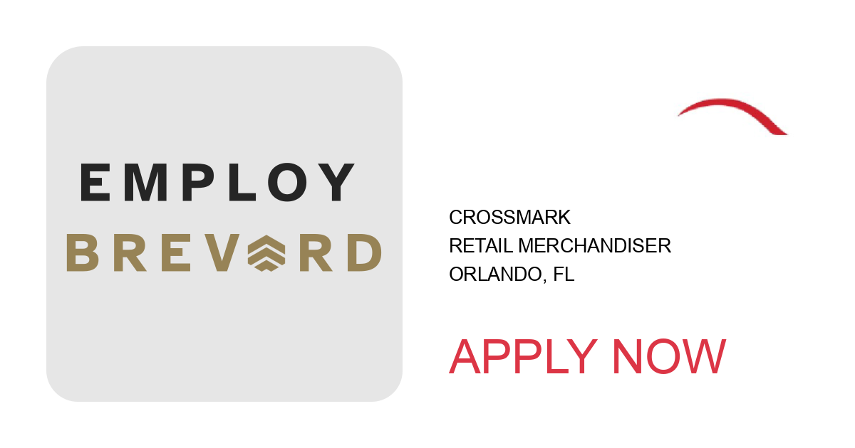 Apply to Retail Merchandiser position with CROSSMARK in Orlando, FL